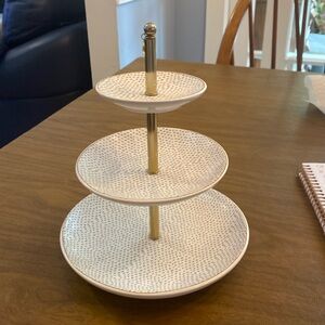 West Emory Three-Tier Ceramic Jewelry Storage Tray